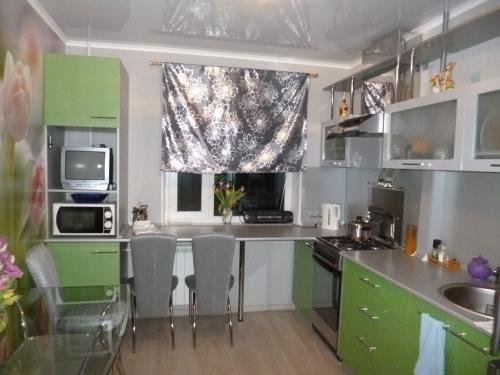 Стены зеленые на кухне. Гармоничное сочетание цветов