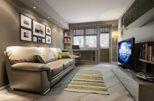 Дизайн комнаты с балконом в хрущевке. Способы увеличения пространства