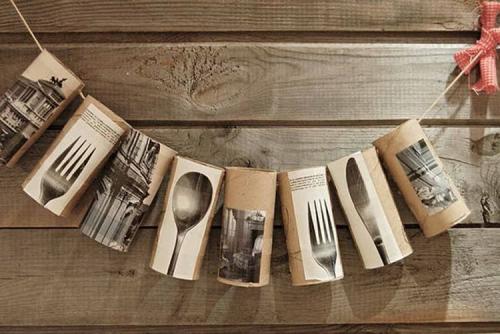 Как украсить комнату своими руками из подручных материалов. Декор из втулок туалетной бумаги