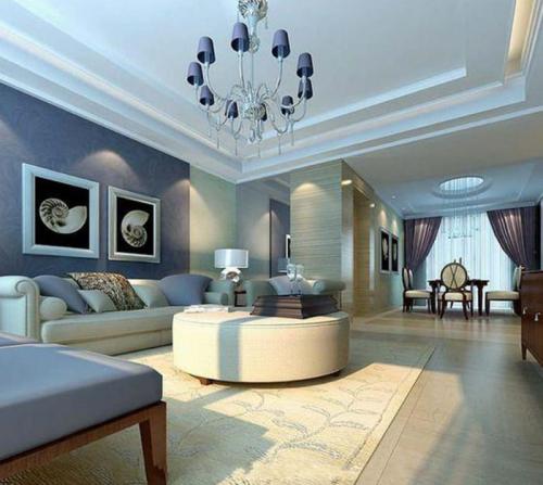 Сочетание бежевого и голубого. БЕЖЕВО-ГОЛУБАЯ ГОСТИНАЯ: АЗЫ ДИЗАЙНА И ДЕКОРИРОВАНИЯ