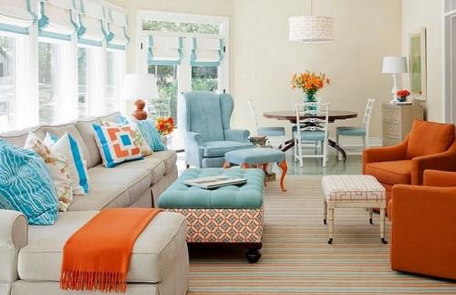 Сочетание бежевого и голубого. БЕЖЕВО-ГОЛУБАЯ ГОСТИНАЯ: АЗЫ ДИЗАЙНА И ДЕКОРИРОВАНИЯ