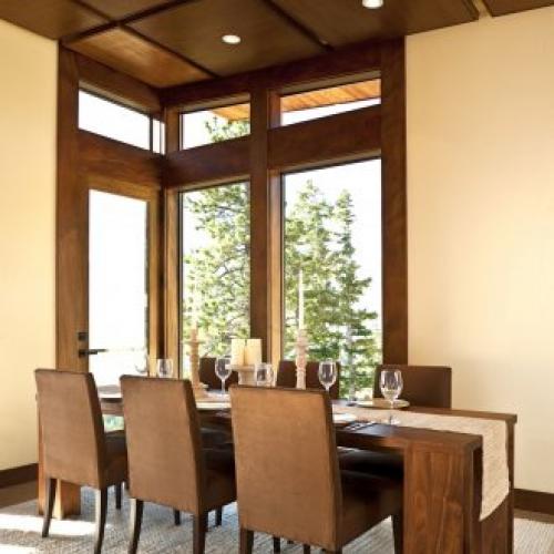 Дизайн маленькой столовой в частном доме. Столовая в классическом стиле