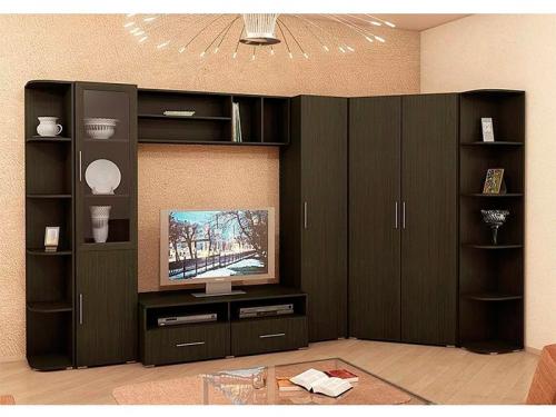 Шкаф угловой в зал. Угловой шкаф в гостиную — современные варианты