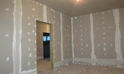 Стена из гипсокартона декоративная. Фото красивых перегородок, сделанных из гипсокартона 01