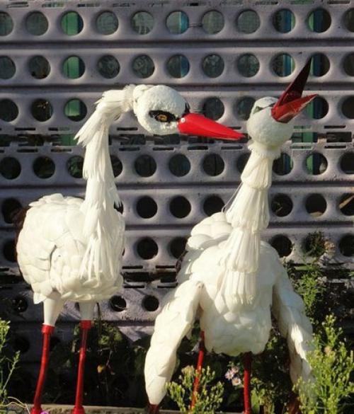 Как из пластиковых бутылок сделать павлина. Видео-уроки 39 Как из пластиковых бутылок сделать павлина. Видео-уроки 39