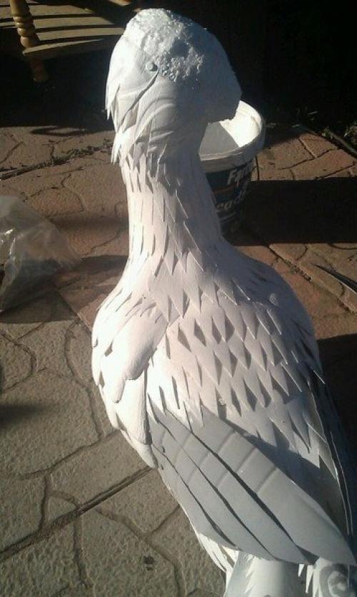 Как из пластиковых бутылок сделать павлина. Видео-уроки 20 Как из пластиковых бутылок сделать павлина. Видео-уроки 20