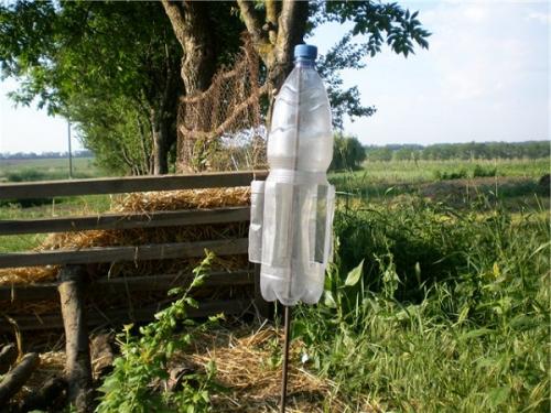 Как сделать вертушку из пластиковых бутылок своими руками. Пошаговая инструкция создания отпугивателя для кротов