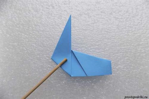 Как сделать павлина из бумаги. Павлин из бумаги