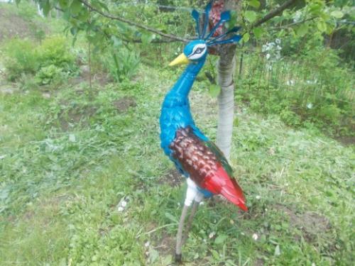 Как из пластиковых бутылок сделать павлина. Видео-уроки 01 Как из пластиковых бутылок сделать павлина. Видео-уроки 01