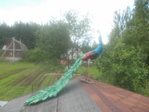 Как из пластиковых бутылок сделать павлина. Видео-уроки 06 Как из пластиковых бутылок сделать павлина. Видео-уроки 06