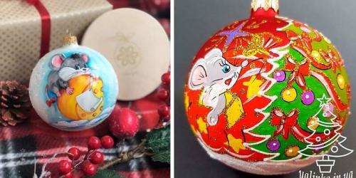 Прозрачные новогодние шары своими руками. Шары своими руками на новый год 2020 – красивые идеи с символом года