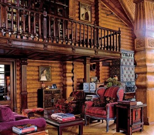 Дом Юлии Высоцкой на Николиной горе. Высоцкая и Кончаловский показали свой роскошный дворец и многим он напомнил терем из сказки