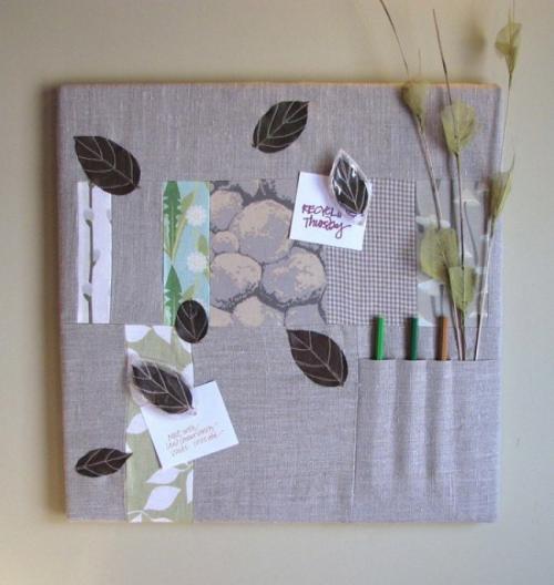 Декоративная доска на стену для заметок. 15 способов, как сделать доску для заметок на стене