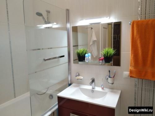 Красивые ванные комнаты частные дома. Выбор материалов для ванной 09 Красивые ванные комнаты частные дома. Выбор материалов для ванной 09