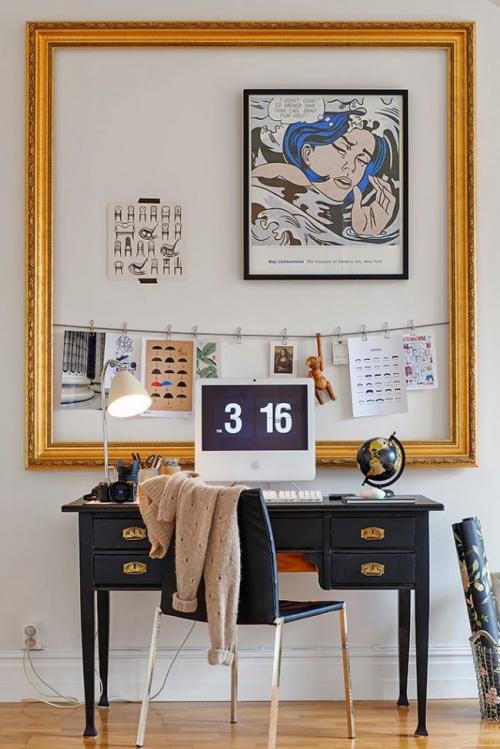 Декоративная доска на стену для заметок. 15 способов, как сделать доску для заметок на стене