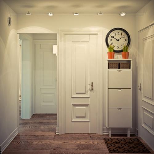 Дизайн угловой комнаты с двумя окнами в хрущевке. Стильный дизайн угловой хрущевки