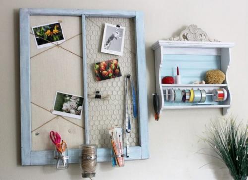 Декоративная доска на стену для заметок. 15 способов, как сделать доску для заметок на стене