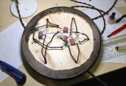 Светильник из доски своими руками. Светильники из дерева своими руками