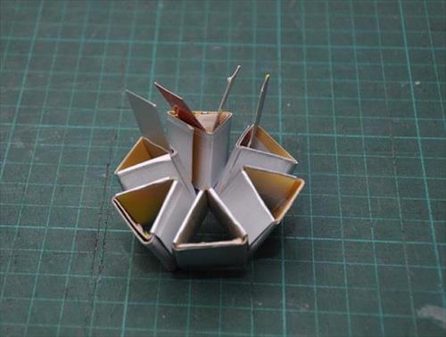 Настенный светильник своими руками. Светильник из пакетов от сока