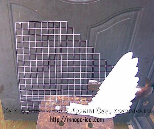 Лебедь из канистры. Грация в саду