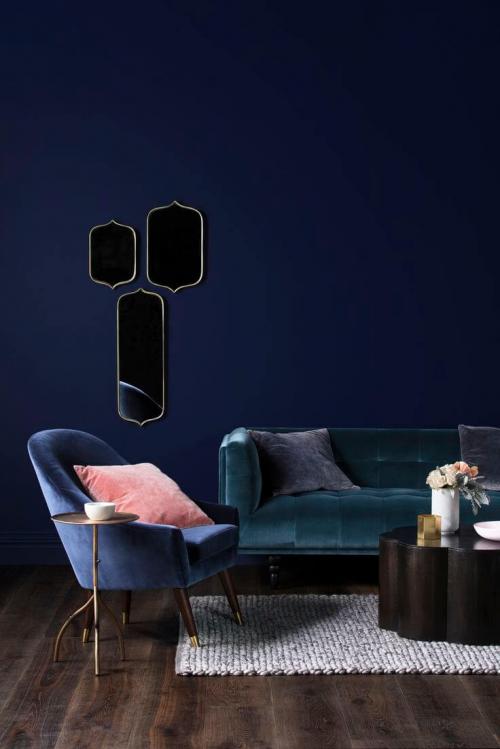 Сочетание красного и синего в интерьере. Особенности сочетания с другими цветами