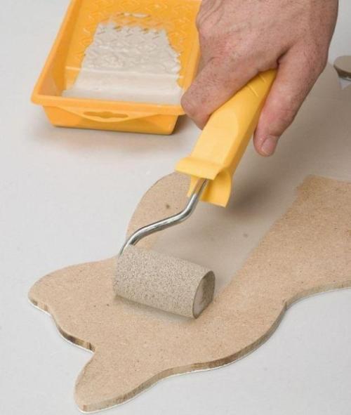 Настенный светильник своими руками. Светильник из пакетов от сока 16