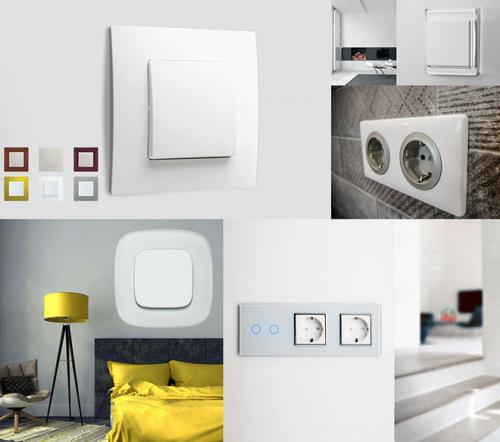 Каким цветом выбрать розетки и выключатели. Современный дизайн розеток и выключателей