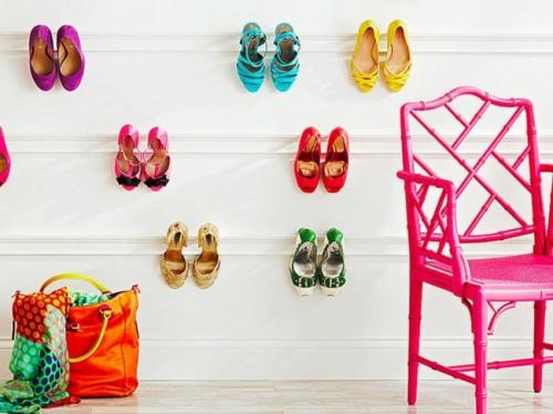 Организация хранения обуви в прихожей. Виды изделий для обуви открытого типа