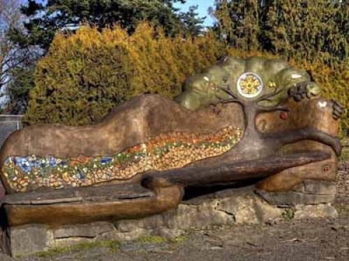 Скамейка из пластиковых бутылок. Скамейка своими руками: чудо из подручных материалов