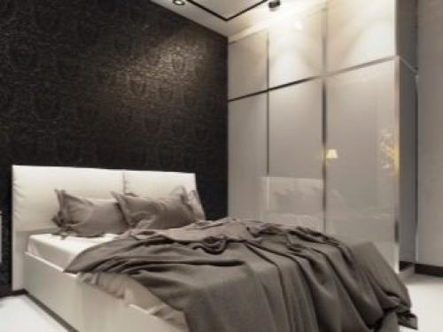 Темные кухни темные обои. Материал обоев для кухонных стен 16 Темные кухни темные обои. Материал обоев для кухонных стен 16