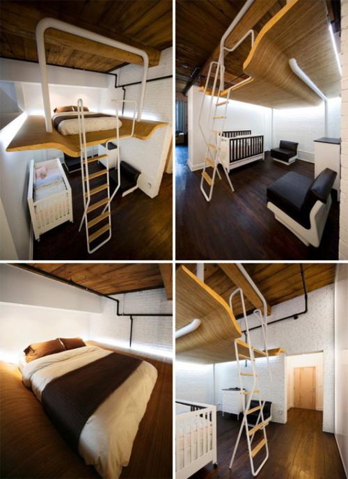 Двуспальная кровать для маленькой комнаты. Функциональная и красивая кровать в маленькую спальню: подборка вариантов