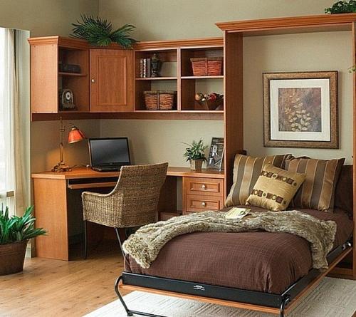 Кровать в маленькую спальню. Продумываем дизайн маленькой спальни 20