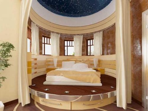 Круглый подиум своими руками. Разновидности кроватей-подиумов