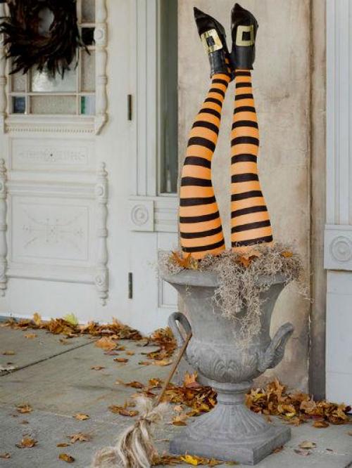 Как украсить квартиру на Хэллоуин своими руками. Как украсить дом на Хэллоуин 21