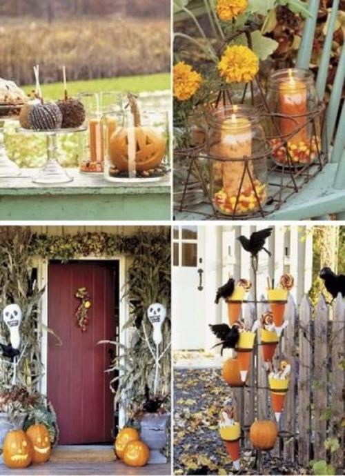 Как украсить квартиру на Хэллоуин своими руками. Как украсить дом на Хэллоуин 19