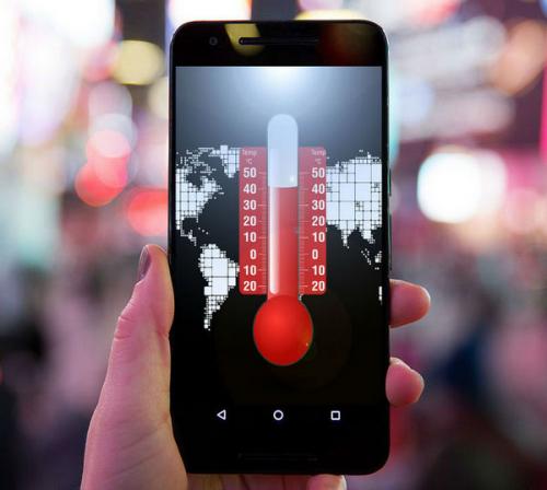 Измерить влажность воздуха телефоном. Как измерить температуру с помощью телефона?