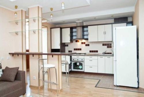 Барная стойка на маленькой кухне своими руками. Разновидности барных стоек