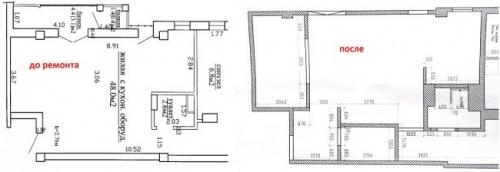 Дизайн кухни студии 40 кв м. Дизайн современной кухни-гостиной 40 кв м с фасадами из стекла и пеналами с техникой