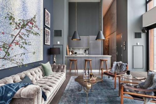 Дизайн квартиры студии. Цветовые решения маленькой квартиры