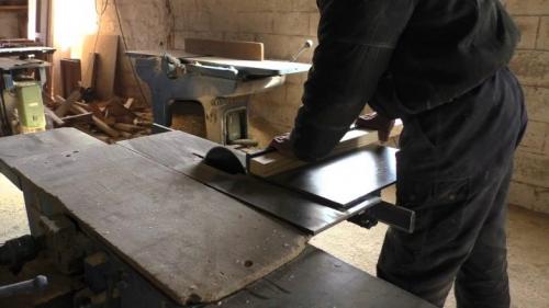 Своими руками изготовить дверь. Заготовка пиломатериалов 04