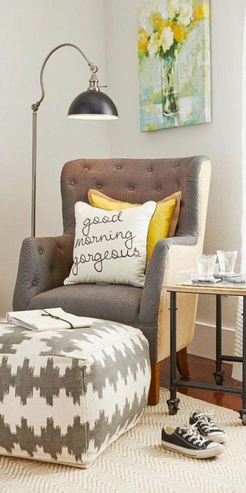 Как оформить угол в гостиной. 7 идей, чем занять пустой угол в гостиной 05