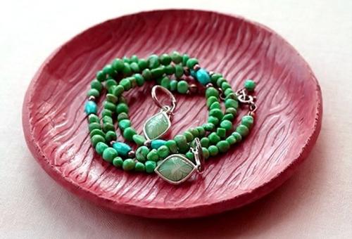 Декоративные тарелки из полимерной глины. Декоративные тарелки