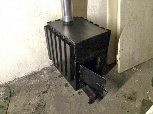 Печь дровяная для гаража. Особенности отопления гаража