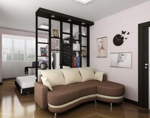 Интерьер маленькой однокомнатной квартиры. Как сделать маленькую однокомнатную хрущевку визуально больше