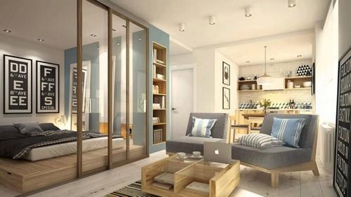 Дизайн в маленькой квартире. Современный дизайн маленькой квартиры 2020-2021: фото, оформление комнат