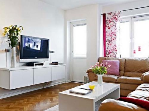 Интерьер маленькой однокомнатной квартиры. Как сделать маленькую однокомнатную хрущевку визуально больше