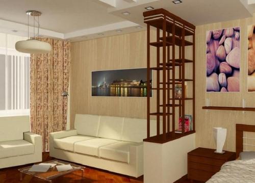 Интерьер маленькой однокомнатной квартиры. Как сделать маленькую однокомнатную хрущевку визуально больше