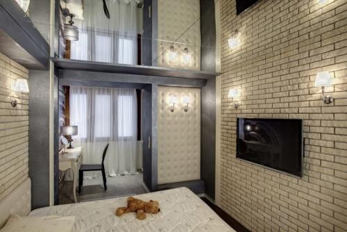 Стильный интерьер маленькой квартиры. Назад к природе