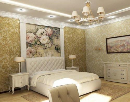 Идеальный цвет обоев для спальни. Красивые обои в спальню: виды и способы комбинирования