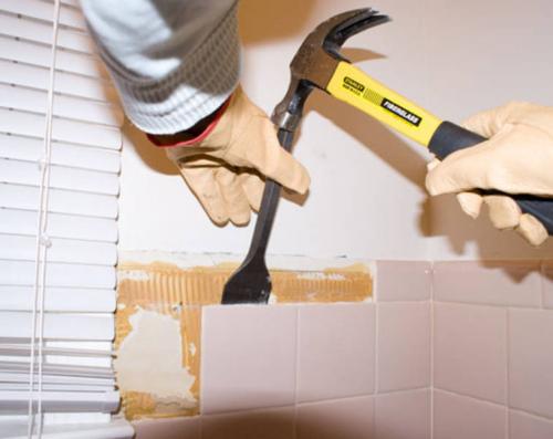 Как снять плитку вместе с гипсокартоном. 5 способов снять плитку с гипсокартона, не повредив ее